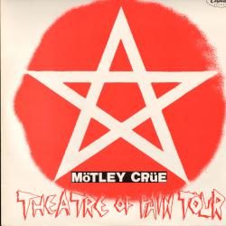 MOTLEY CRUE THEATRE OF PAIN TOUR (OFFENBACH 1986) Виниловая пластинка 