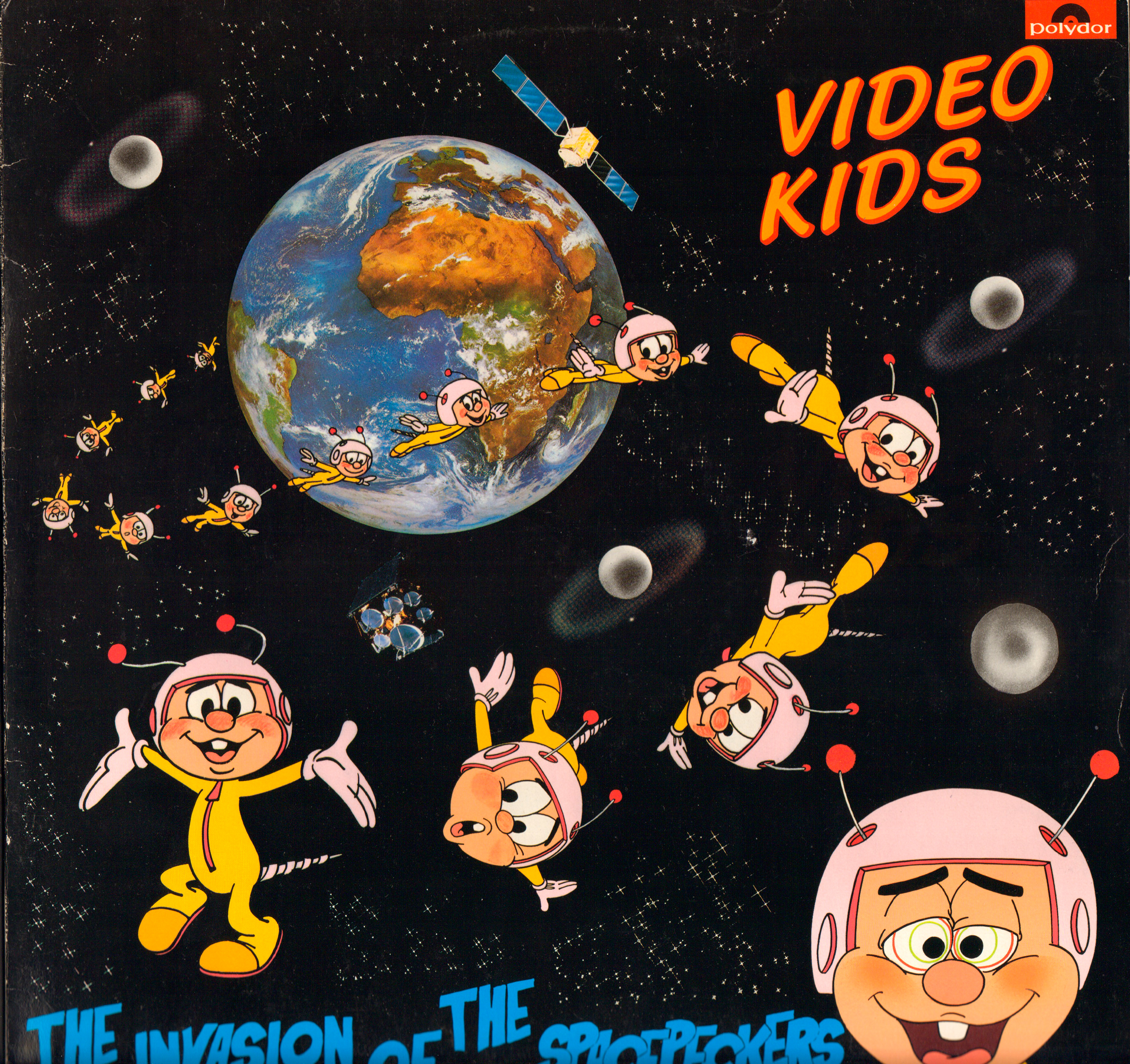 Виниловая пластинка VIDEO KIDS - INVASION OF THE SPACEPECKERS. Купить  пластинку