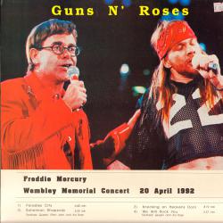 GUNS'N'ROSES F.MERCURY WEMBLEY MEMORIAL CONCERT 20.4.1992 / PARIS HIPPODROME 1992 Виниловая пластинка 