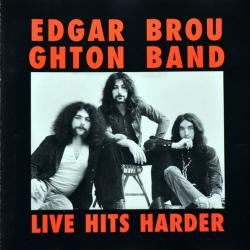 EDGAR BROUGHTON BAND LIVE HITS HARDER Фирменный CD 