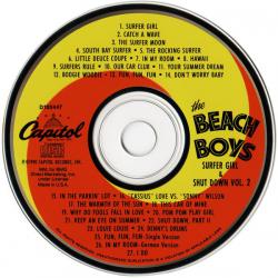 BEACH BOYS SURFER GIRL & SHUT DOWN VOLUME 2 Фирменный CD 