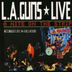 L.A.GUNS LIVE! A NIGHT ON THE STRIP Фирменный CD 