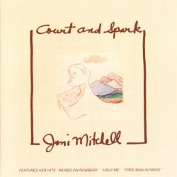 JONI MITCHELL COURT AND SPARK Фирменный CD 