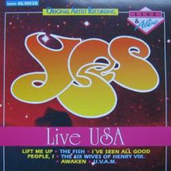 YES LIVE USA Фирменный CD 