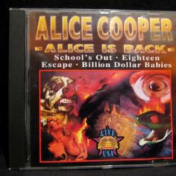 ALICE COOPER ALICE IS BACK Фирменный CD 