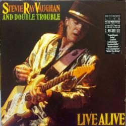 STEVIE RAY VAUGHAN AND DOUBLE TROUBLE LIVE ALIVE Виниловая пластинка 