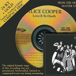 ALICE COOPER LOVE IT TO DEATH Фирменный CD 