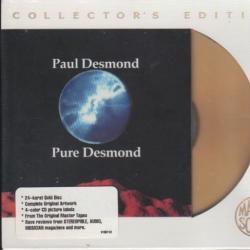 PAUL DESMOND PURE DESMOND Фирменный CD 