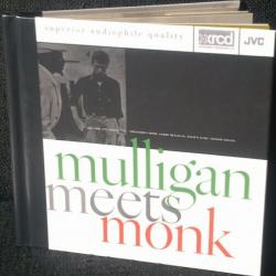 THELONIOUS MONK GERRY MULLIGAN MULLIGAN MEETS MONK Фирменный CD 