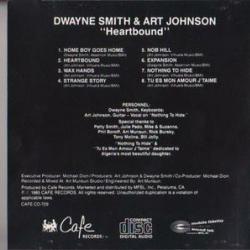 Dwayne Smith & Art Johnson Heartbound Фирменный CD 