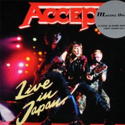 ACCEPT LIVE IN JAPAN Фирменный CD 