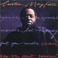 CURTIS MAYFIELD NEVER SAY YOU CAN'T SURVIVE Виниловая пластинка 