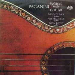 PAGANINI WORKS WITH GUITAR Виниловая пластинка 
