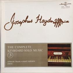 HAYDN COMPLETE KEYBOARD SOLO MUSIC 3 LP-BOX 