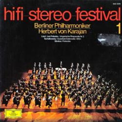 HIFI-STEREO FESTIVAL 1 BERLINER PHILHARMONIKER  HERBERT VON KARAJAN Виниловая пластинка 