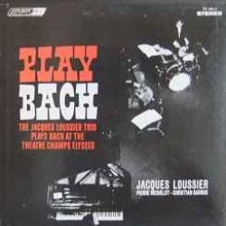 JACQUES LOUSSIER TRIO Play Bach No.1 Виниловая пластинка 
