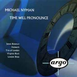 MICHAEL NYMAN Time Will Pronounce (The 1992 Commissions) Фирменный CD 