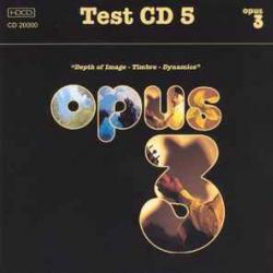 VARIOUS ‎Test CD 5 - Depth Of Image - Timbre - Dynamics - Opus3 Фирменный CD 