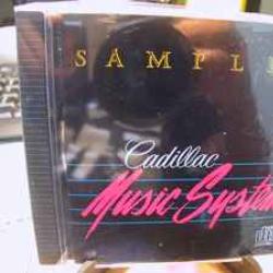 VARIOUS Cadillac Music System Sampler Фирменный CD 