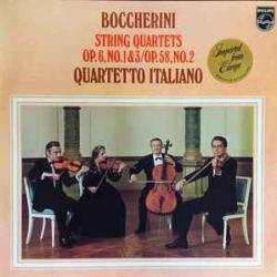 Boccherini String Quartets, Op.6, No.1 & 3 / Op.58, No.2 Виниловая пластинка 