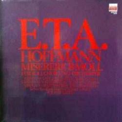 E.T.A. Hoffmann Miserere B-Moll Fuer Soli, Chor Und Orchester Виниловая пластинка 