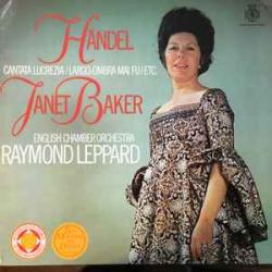 HANDEL Janet Baker Cantata Lucrezia / Largo:Ombra Mai Fu/Etc. Виниловая пластинка 
