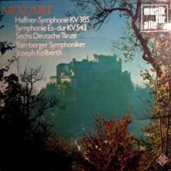 MOZART Haffner - Symphonie KV 385 / Symphonie Es-dur KV 543 / Sechs Deutsche Tänze Виниловая пластинка 