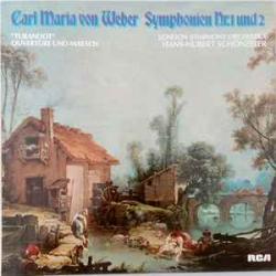 CARL MARIA VON WEBER Symphonien Nr. 1 Und 2 Виниловая пластинка 
