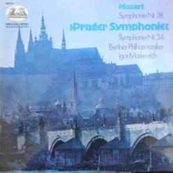 MOZART Symphonie Nr. 38 D-dur KV 504 "Prager Sympohnie". Symphonie Nr. 34 C-dur KV 338 Виниловая пластинка 