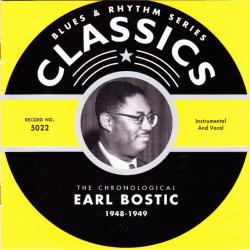 EARL BOSTIC 1948-1949 Фирменный CD 