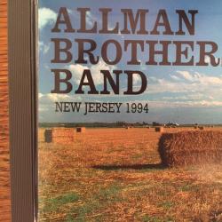 ALLMAN BROTHERS BAND NEW JERSEY 1994 Фирменный CD 