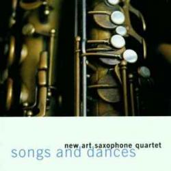 New Art Saxophone Quartet Songs And Dances Фирменный CD 