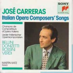 JOSE CARRERAS Italian Opera Composers' Songs Фирменный CD 