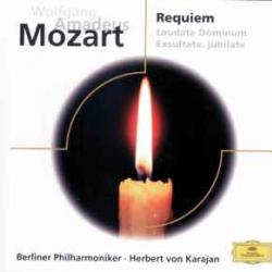 MOZART Requiem / Laudate Dominum / Exsultate, Jubilate Фирменный CD 