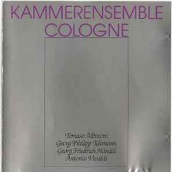 Kammerensemble Cologne Albinoni Telemann Handel Vivaldi Фирменный CD 