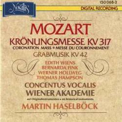 MOZART Krönungsmesse KV. 317 / Grabmusik KV. 42 Фирменный CD 