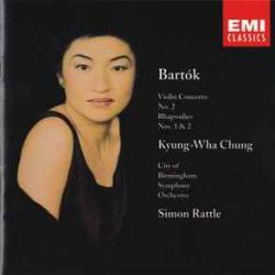 BARTOK Violin Concerto No. 2 - Rhapsodies Nos. 1 & 2 Фирменный CD 