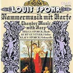 SPOHR Kammermusik Mit Harfe - Chamber Music With Harp Фирменный CD 