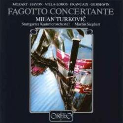 MILAN TURKOVIC Fagotto Concertante Фирменный CD 