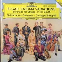 ELGAR Enigma Variations - Serenade For String - In The South Фирменный CD 