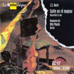 BACH Suite En Ré Majeur (Ouverture D-dur) Фирменный CD 