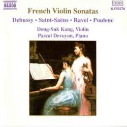 DEBUSSY   SAINT-SAENS   RAVEL   POULENC French Violin Sonatas Фирменный CD 