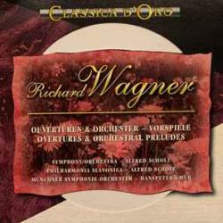 WAGNER Overtüren & Orchester - Vorspiele	/ Overtures & Orchestral Preludes Фирменный CD 