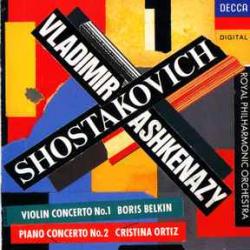 SHOSTAKOVICH Violin Concerto No.1, Piano Concerto No.2 Фирменный CD 