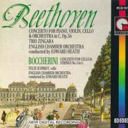 BEETHOVEN   BOCCHERINI Concerto For Piano, Violin, Cello & Orchestra Фирменный CD 