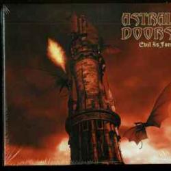 ASTRAL DOORS Evil Is Forever Фирменный CD 