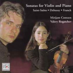 SAINT-SAENS   DEBUSSY   FRANCK Sonatas For Violin And Piano Фирменный CD 