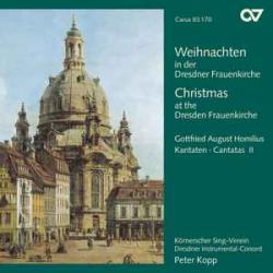 Gottfried August Homilius Weihnachten In Der Dresdner Frauenkirche (Cantatas II) Фирменный CD 