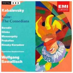 KABALEVSKY   BORODIN   GLINKA   MUSSORGSKY   PROKOFIEV   RIMSKY-KORSAKOV Suite: The Comedians Фирменный CD 