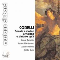 CORELLI Sonate A Violino E Violone O Cimbalo Op.V Фирменный CD 